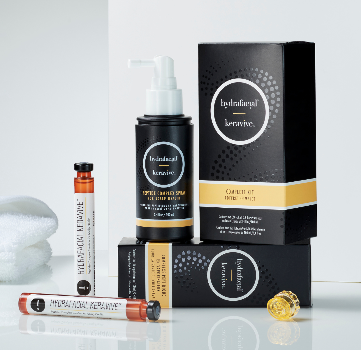 Solution Keravive Peptide Complex